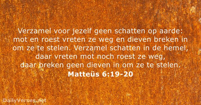 matteus 6:19-20