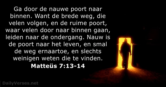 matteus 7:13-14