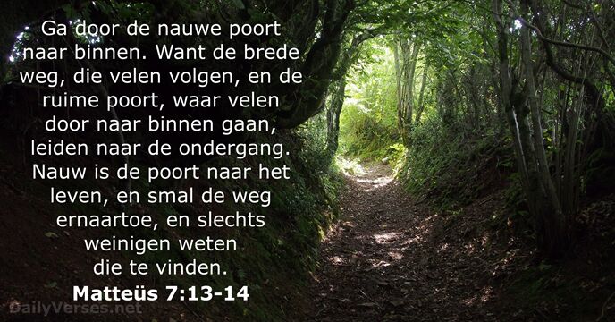 matteus 7:13-14