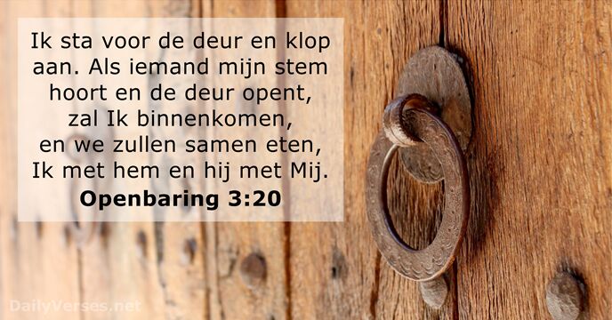 openbaring 3:20