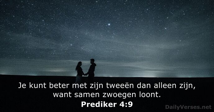prediker 4:9