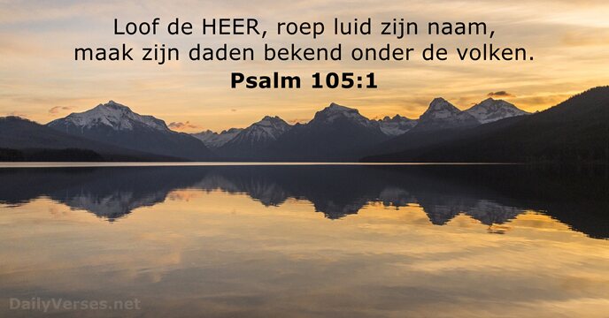 psalmen 105:1