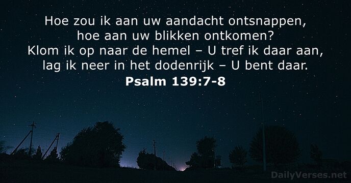 psalmen 139:7-8