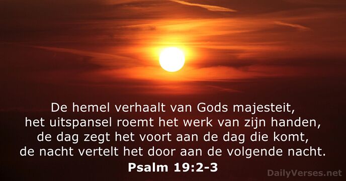 psalmen 19:2-3