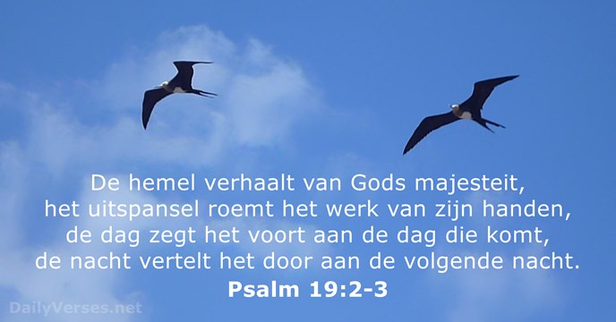 psalmen 19:2-3