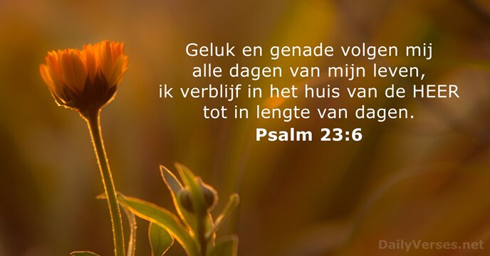 psalmen 23:6