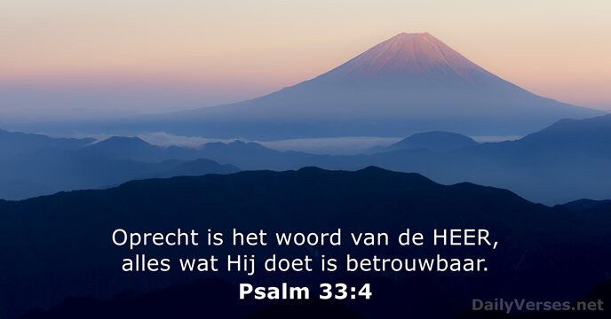 psalmen 33:4