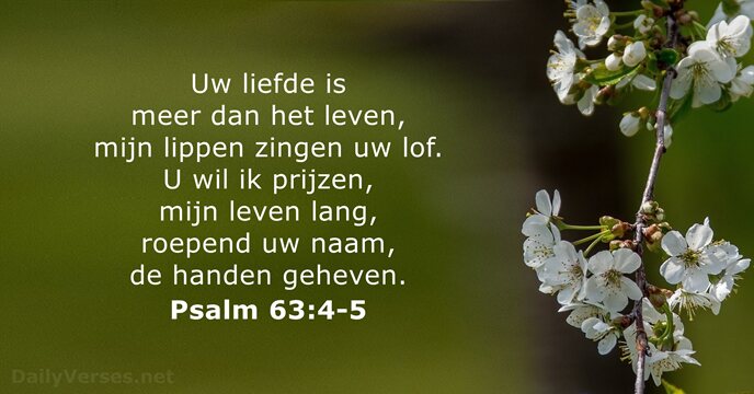 psalmen 63:4-5
