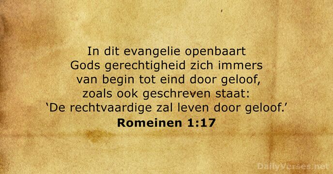 romeinen 1:17