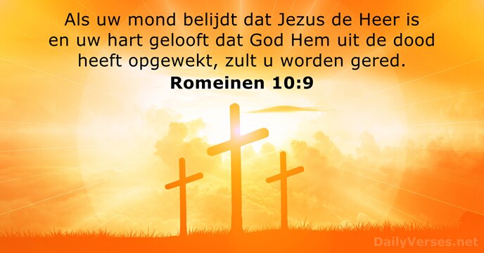 Romeinen 10:9