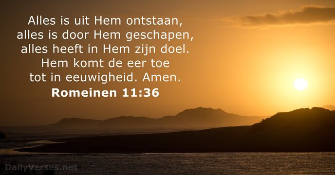 romeinen 11:36