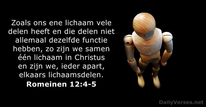 romeinen 12:4-5
