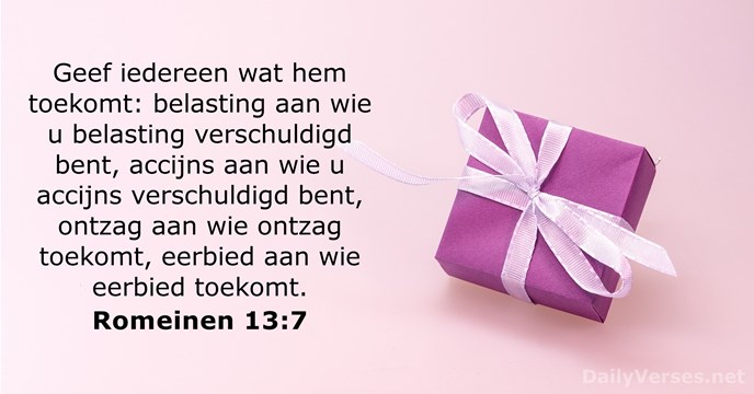 romeinen 13:7