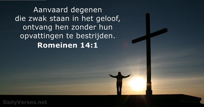 Romeinen 14:1