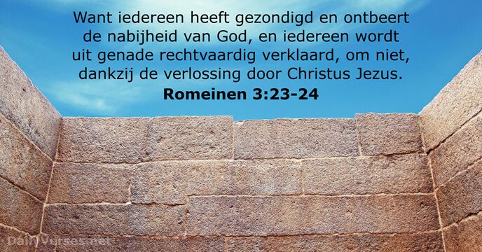 romeinen 3:23-24