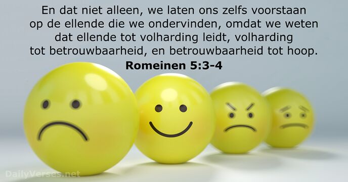 romeinen 5:3-4
