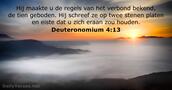 deuteronomium 4:13