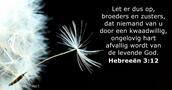 hebreeen 3:12