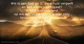 micha 7:18