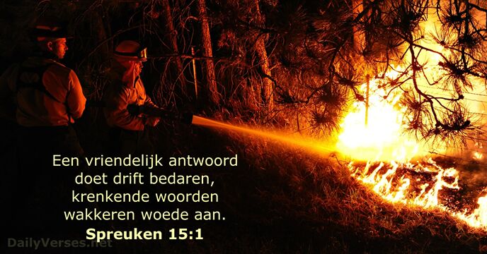 spreuken 15:1
