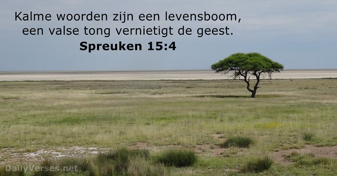 spreuken 15:4