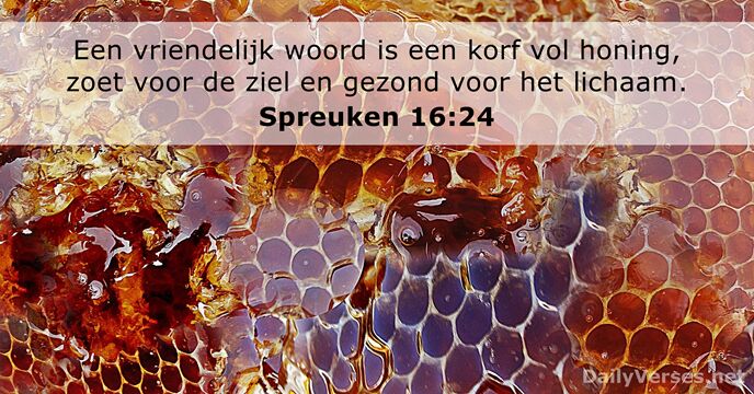 spreuken 16:24