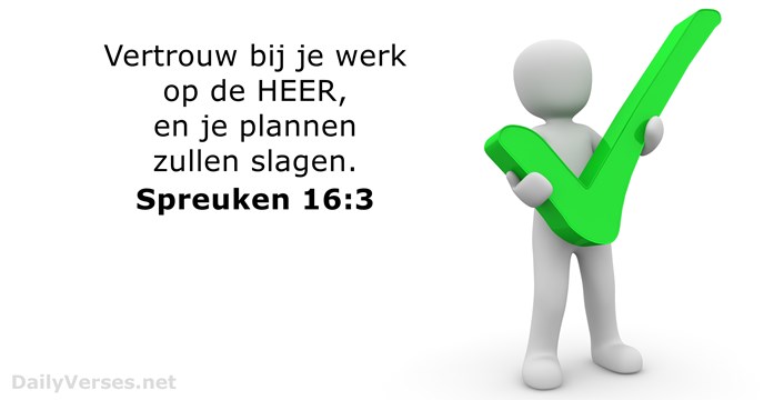 spreuken 16:3