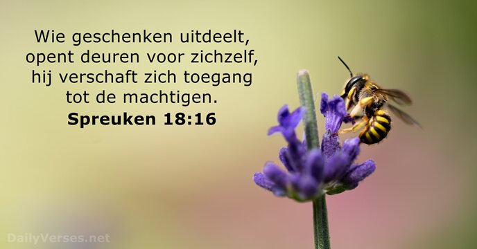 spreuken 18:16