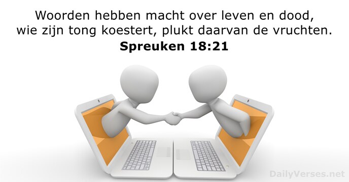 Spreuken 18:21