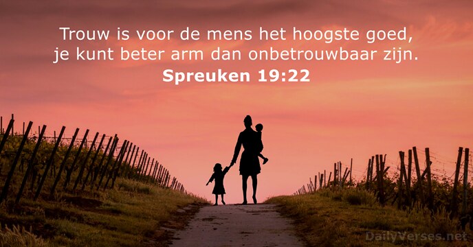 Spreuken 19:22