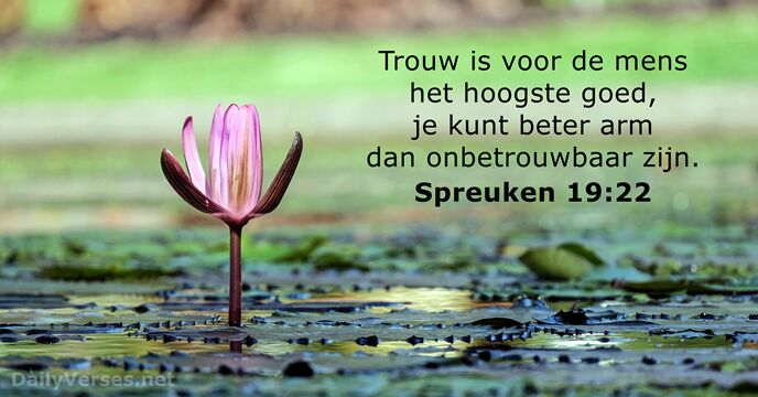 spreuken 19:22