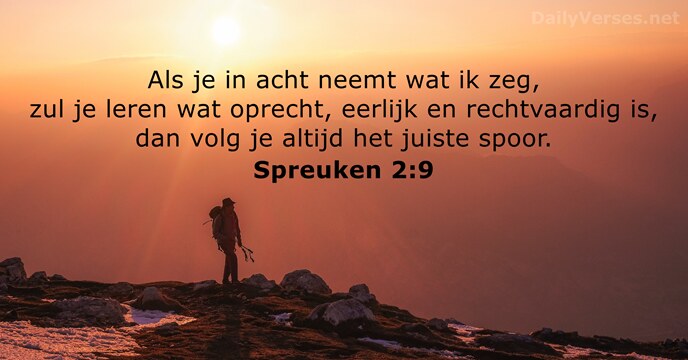 spreuken 2:9