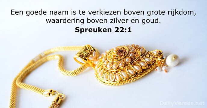 spreuken 22:1