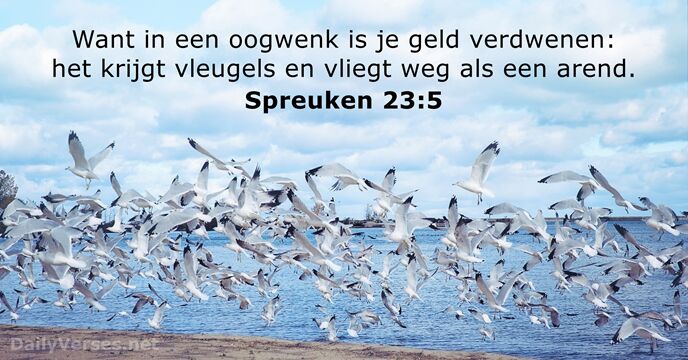 spreuken 23:5