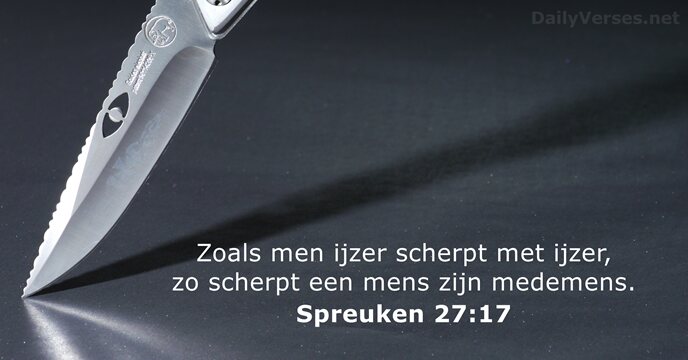spreuken 27:17