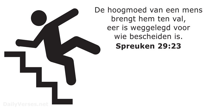 Spreuken 29:23