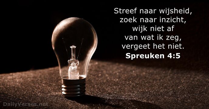 spreuken 4:5