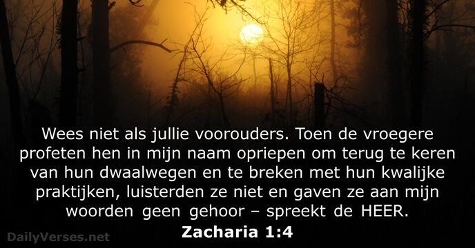 zacharia 1:4