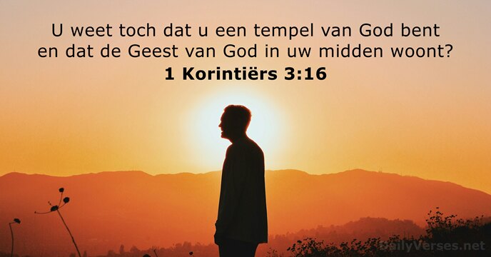 1 Korintiërs 3:16