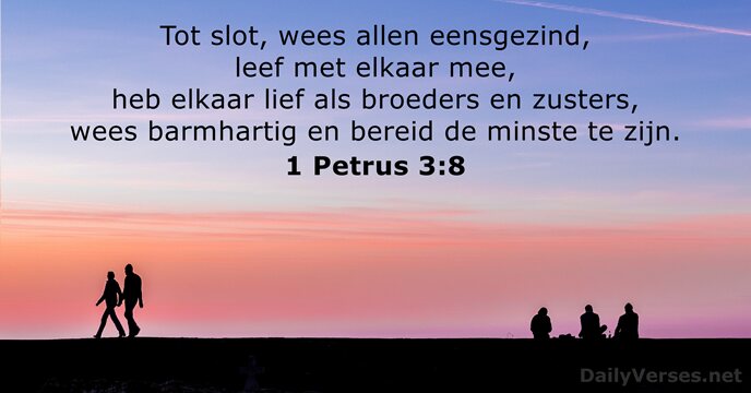 1 Petrus 3:8