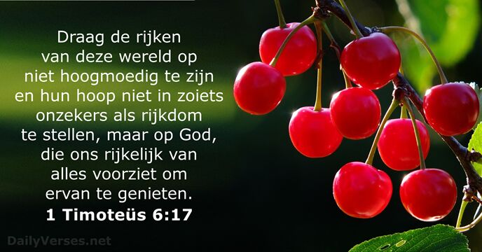 1 Timoteüs 6:17