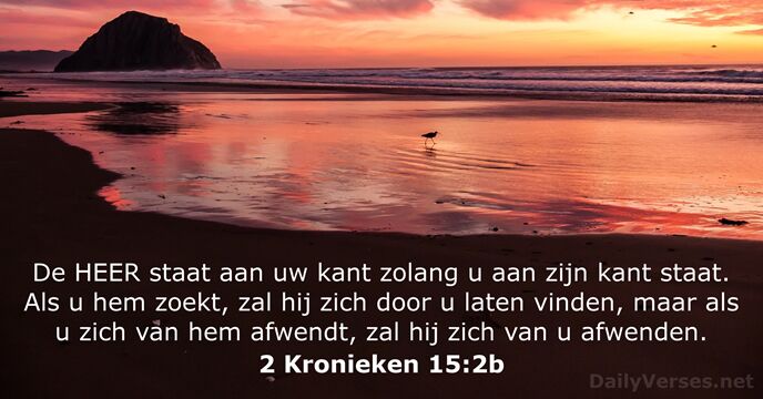 2 Kronieken 15:2b