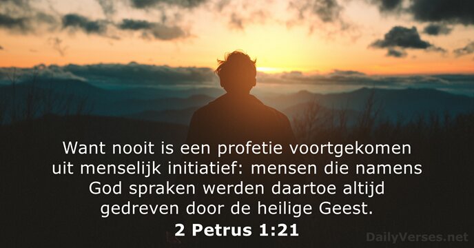 2 Petrus 1:21