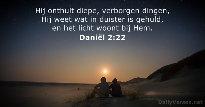 Daniël 2:22