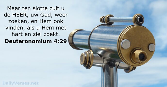 Deuteronomium 4:29