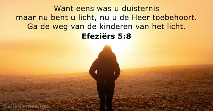 Efeziërs 5:8