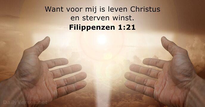Filippenzen 1:21
