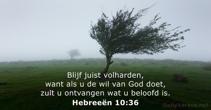 Hebreeën 10:36