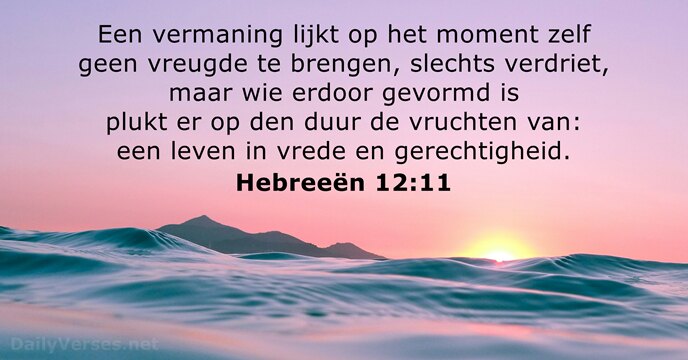 Hebreeën 12:11