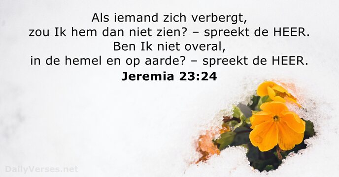 Jeremia 23:24